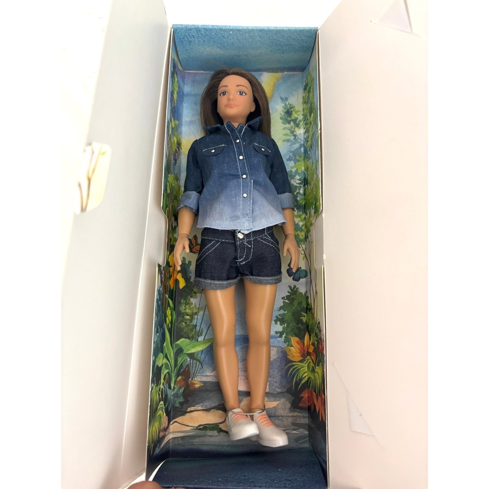 Lammily Traveler Doll 2014 First Edition Denim Outfit Realistic Fashion Doll